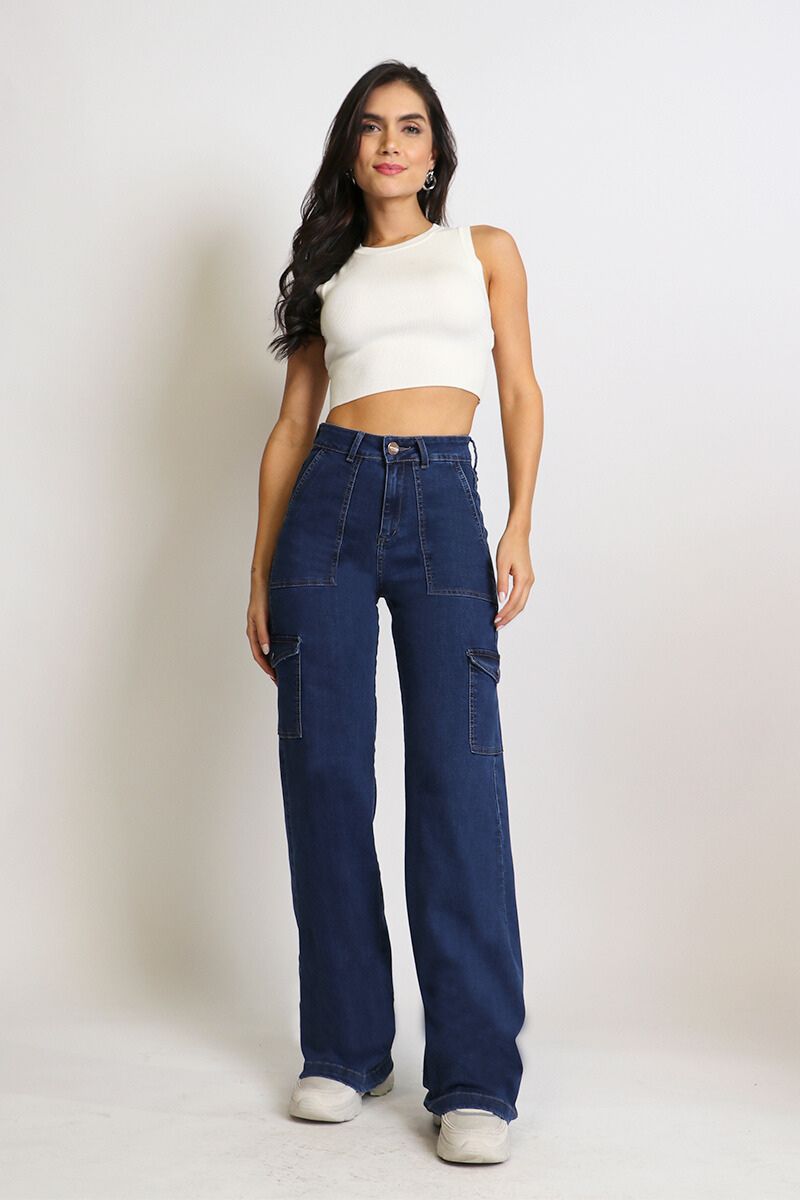 Wide Leg Jeans 4838