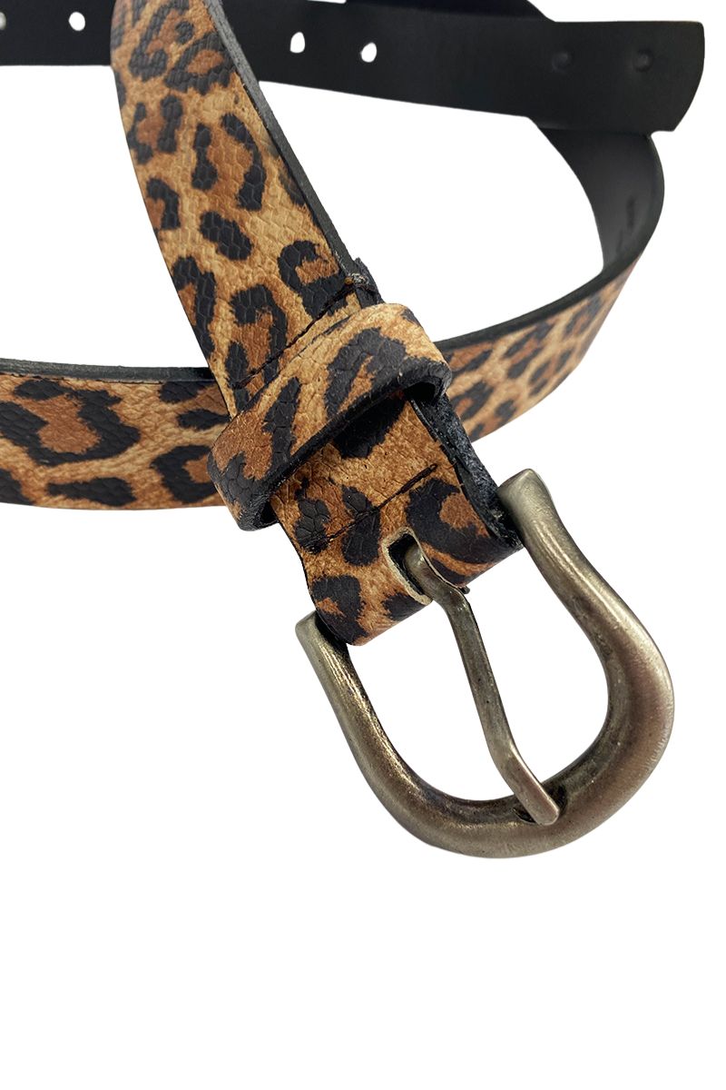 Cinturon WILD en Cheetah Print 5141