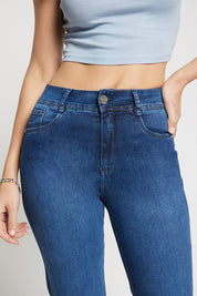 Jeans Tiro Alto Recto   2554