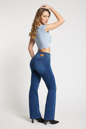 Jeans Tiro Alto Recto   2554