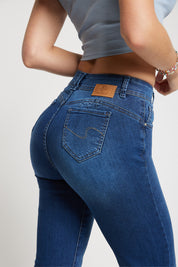 Jeans Tiro Alto Recto   2554