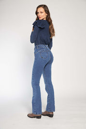 Jeans Tiro Alto Recto Push In Push Up 4742