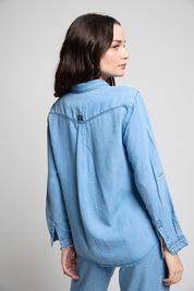 Blusa Denim Tencel 4766