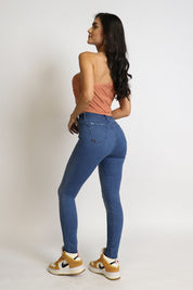 Jeans Tiro Alto Pitillo 4841