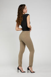 Jeans Tiro Alto Pitillo 4877