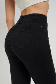 Jeans Tiro Alto Pitillo 4910