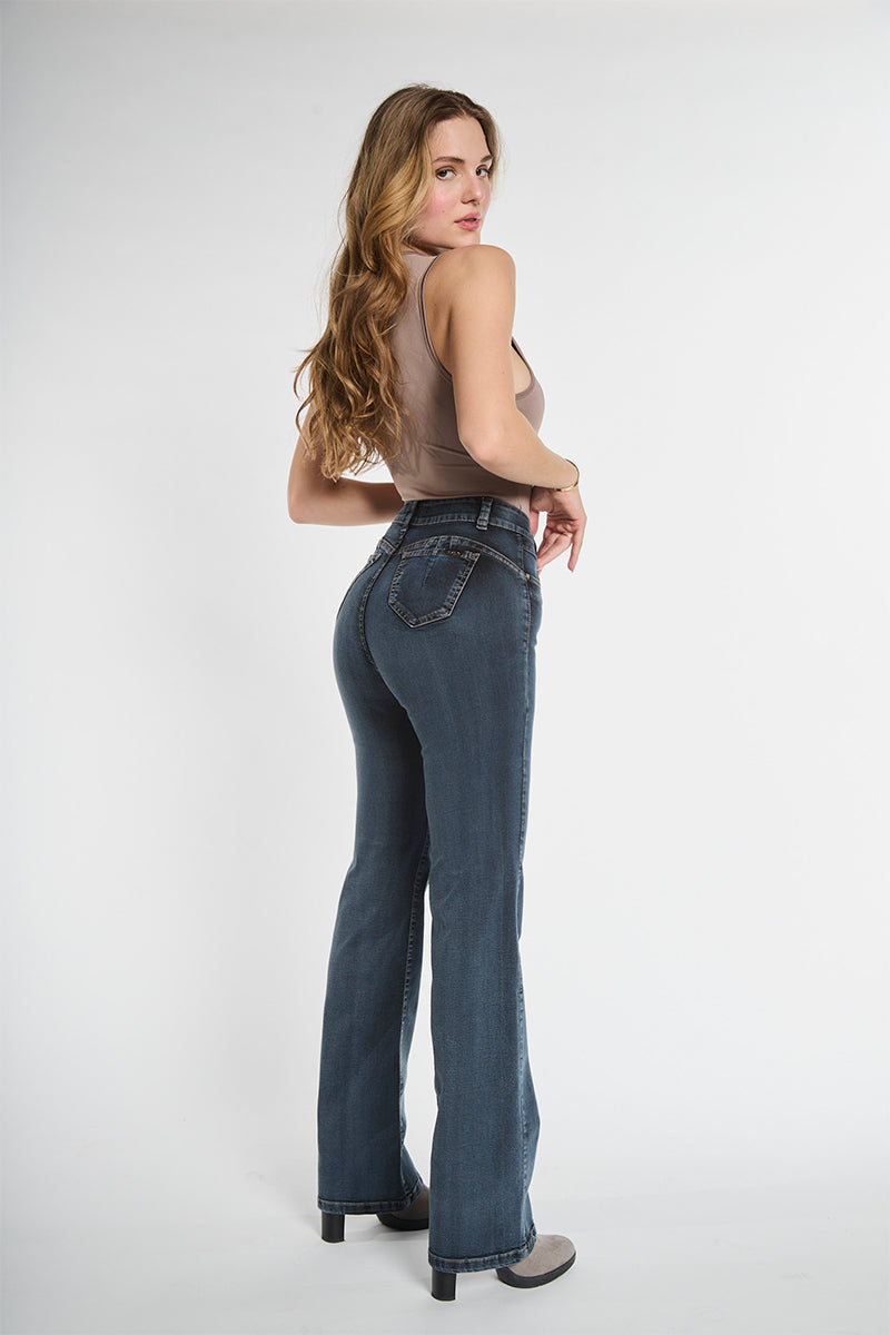Jeans Tiro Alto Recto 4959