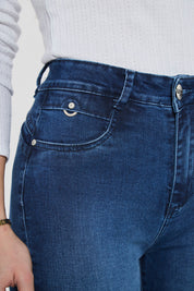 Jeans Tiro Alto Pitillo 5047