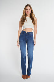 Jeans Tiro Alto Recto 5058