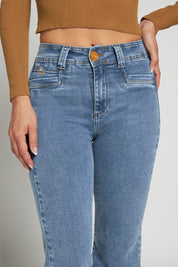 Jeans Tiro Alto Recto 5059