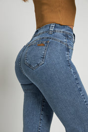 Jeans Tiro Alto Recto 5059
