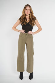 Jeans Tiro Alto Recto Crop 5106