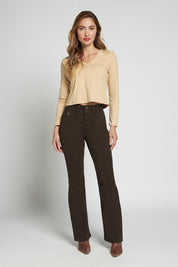 Jeans Mujer Tiro Alto Recto 5123