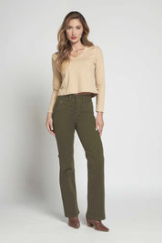 Jeans Mujer Tiro Alto Recto 5125