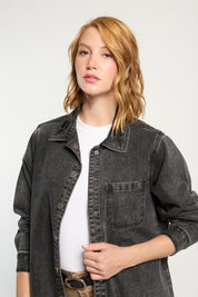 Sobrecamisa Mujer con Bordado 5207
