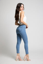 Jeans Tiro Alto Pitillo 5273