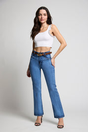 Jeans Tiro Alto Recto 5274