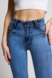 Jeans Tiro Alto Recto 5274
