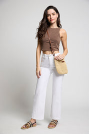 Jeans Tiro Alto Recto 5289