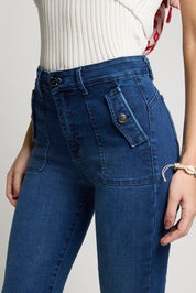 Jeans Tiro Alto Recto 5292