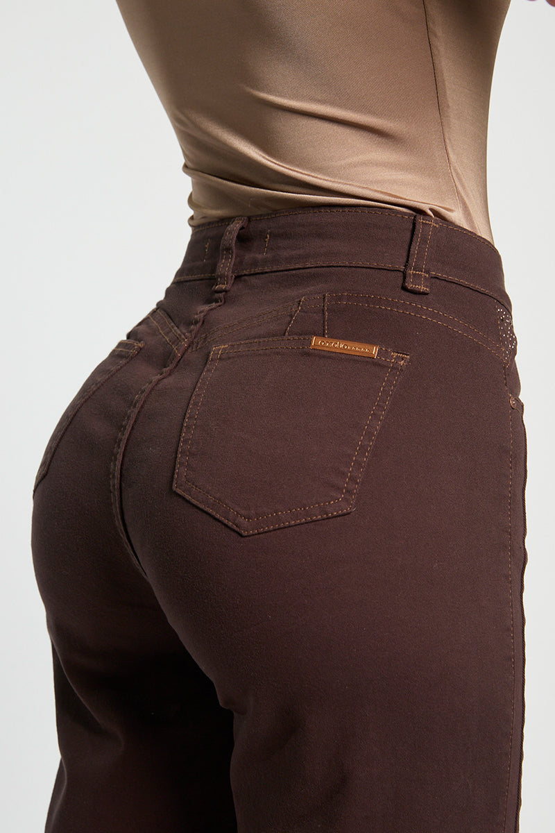 Jeans Mujer Wide Leg 5383