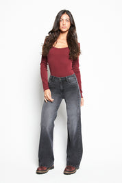 Jeans Mujer Wide Leg 5387