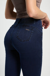 Jeans Mujer Tiro Alto Pitillo 5423