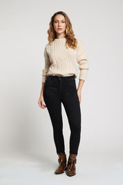 Jeans Tiro Alto Pitillo 5425