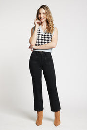 Jeans Tiro Alto Recto 5442