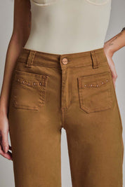 Jeans Mujer Wide Leg Crop 5511