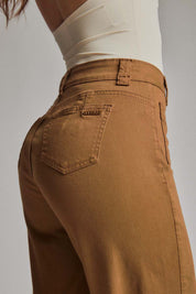 Jeans Mujer Wide Leg Crop 5511
