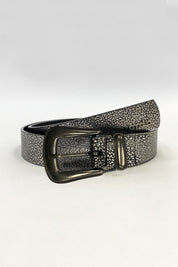 Cinturon SHINY Plata 4523