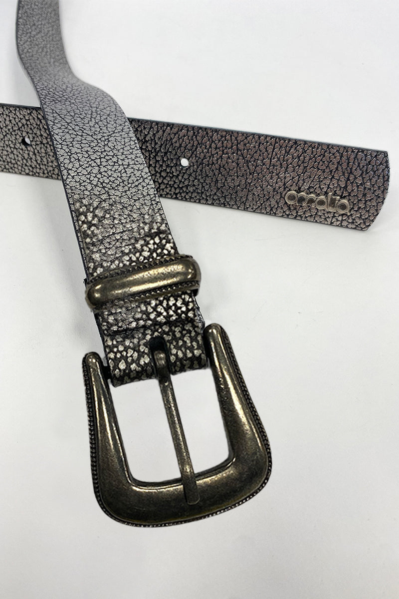 Cinturon SHINY Plata 4523