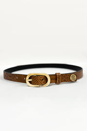 Cinturon CROCO LATTE 5185