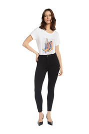 Jeans Tiro Alto Pitillo 2730