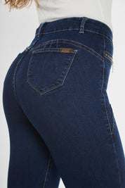 Jeans Tiro Alto Pitillo 5048